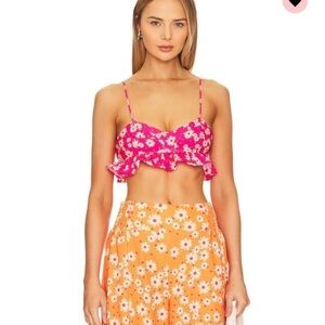x Revolve / Agua Bendita Mae Crop Top + Pants Set